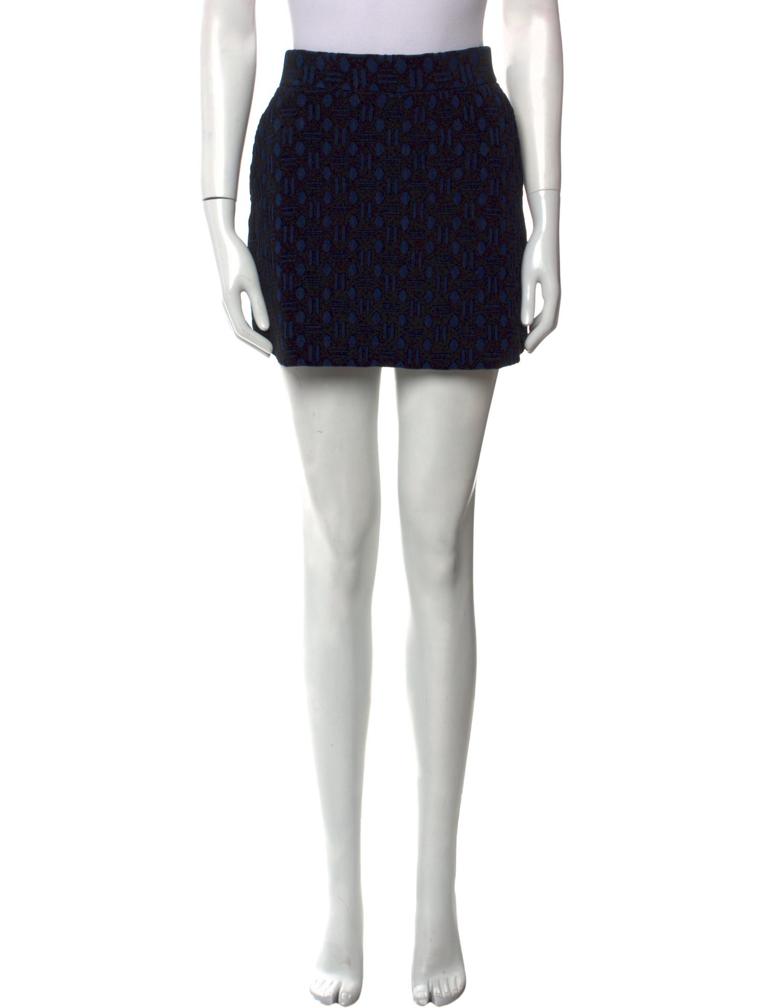 Maje Printed Mini Skirt