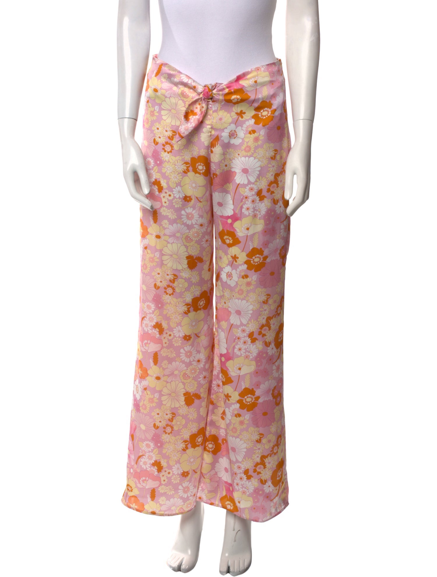 Maje Floral Print Wide Leg Pants w/ Tags