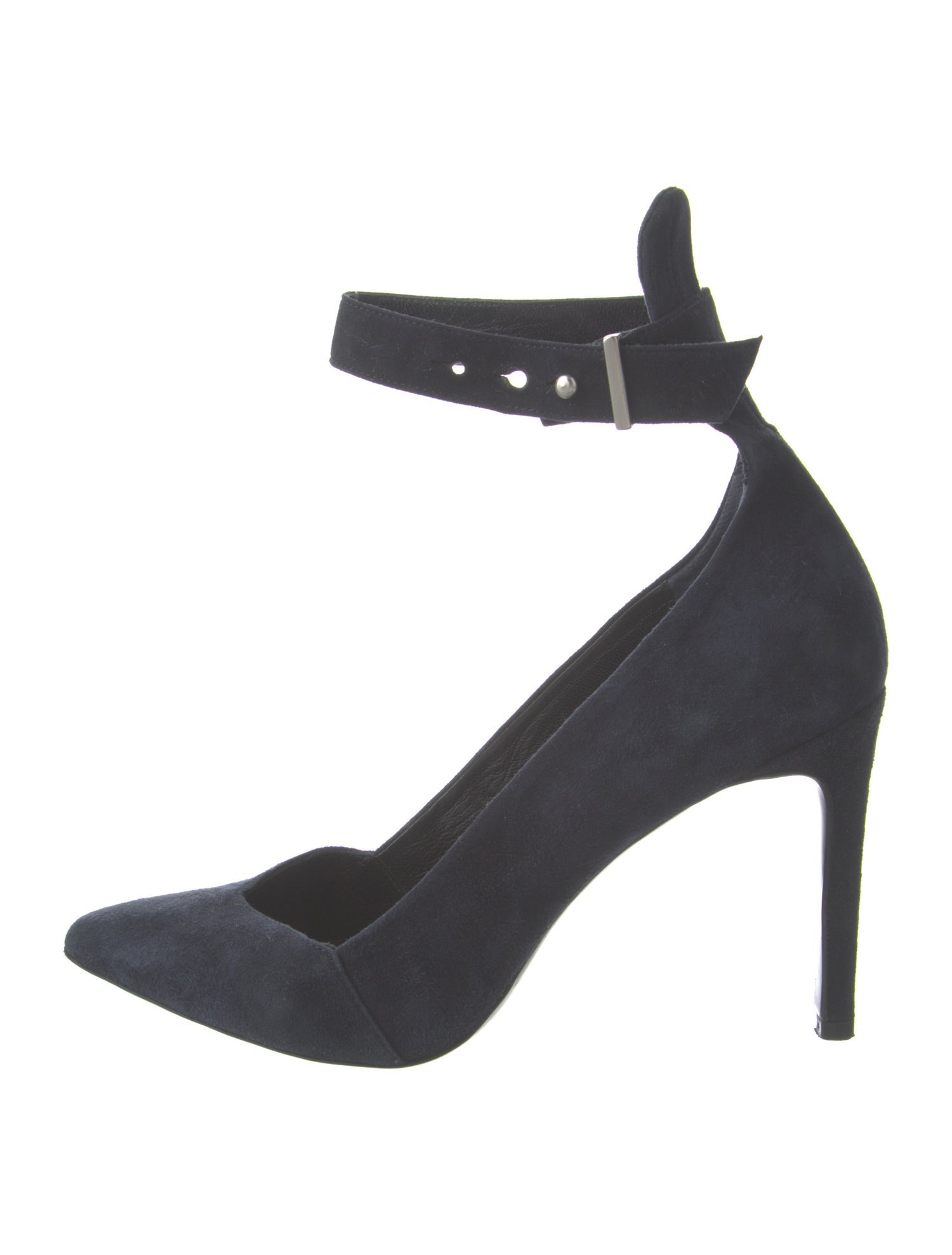 Maje Suede D'Orsay Pumps