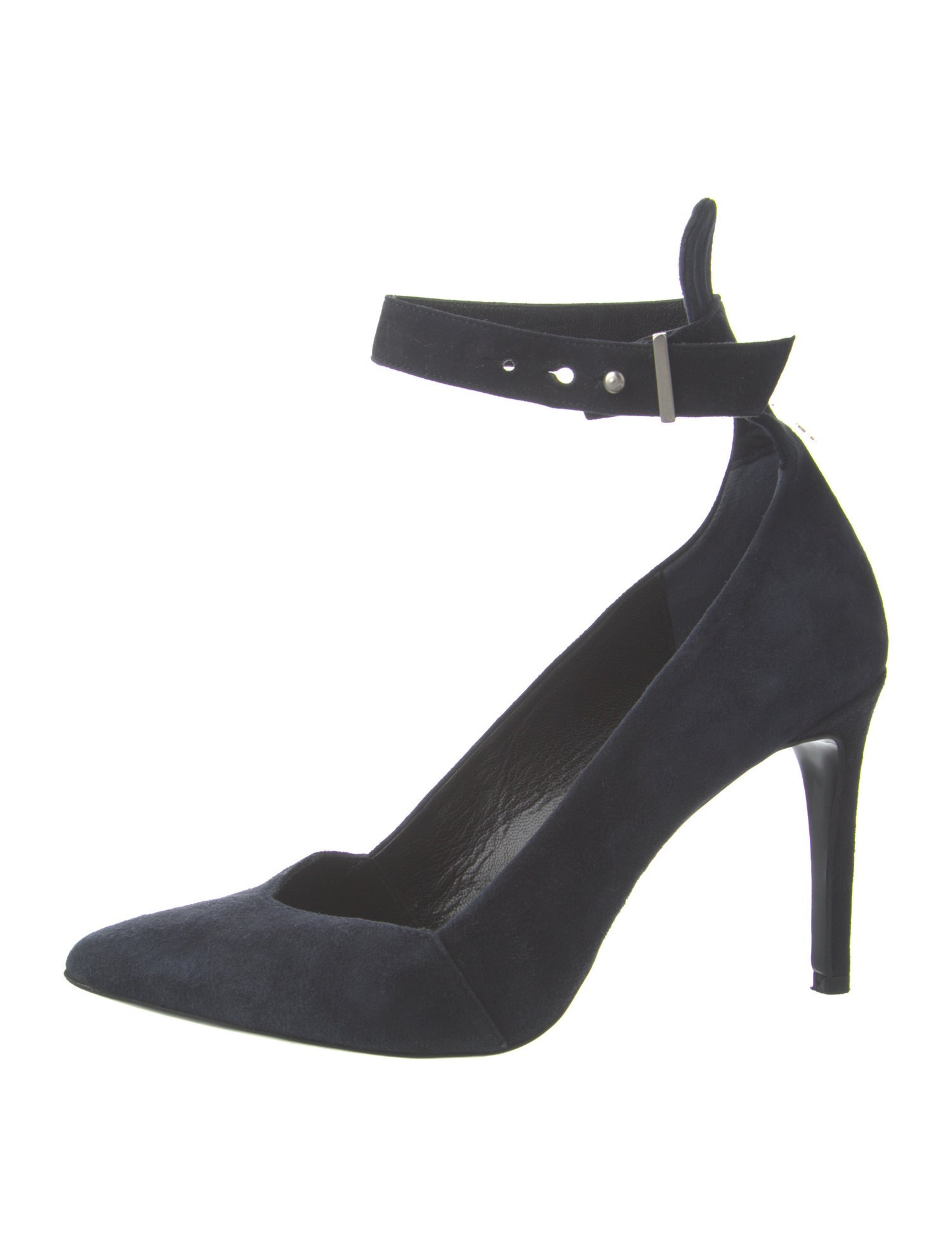 Maje Suede D'Orsay Pumps