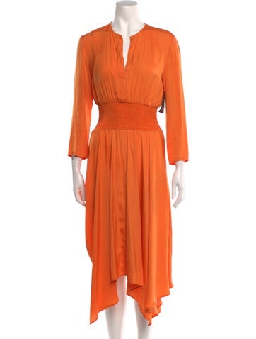 Maje Dresses V-Neck Long Dress M