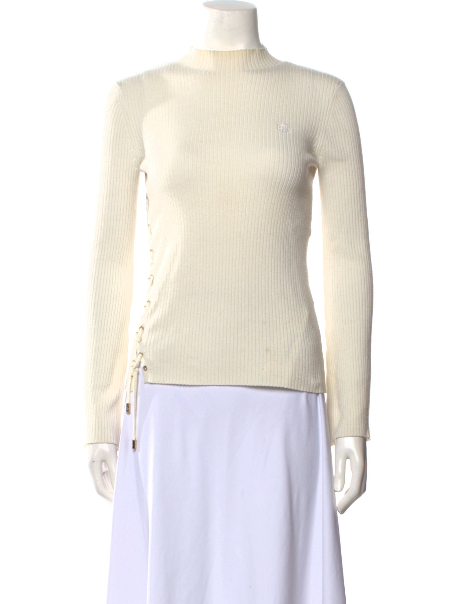 Maje Wool Mock Neck Sweater