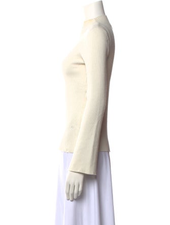 Maje Wool Mock Neck Sweater