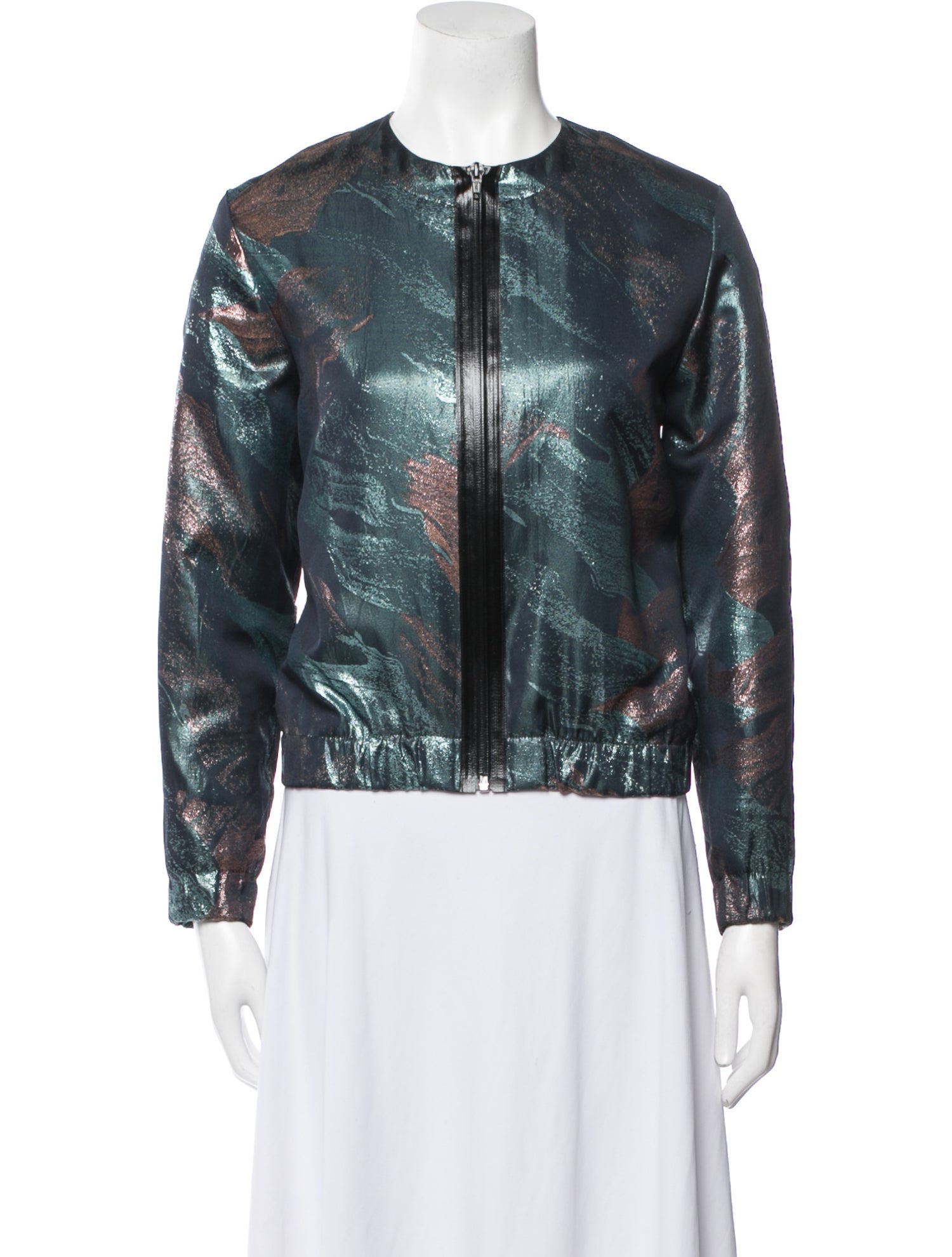 Maje Printed Evening Jacket