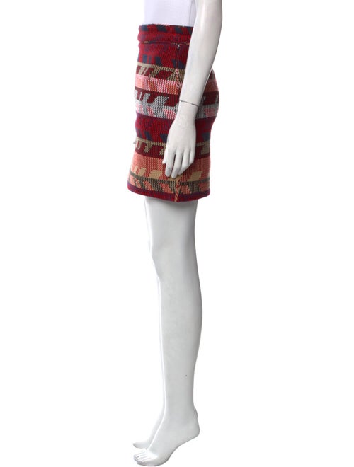 Maje Striped Mini Skirt