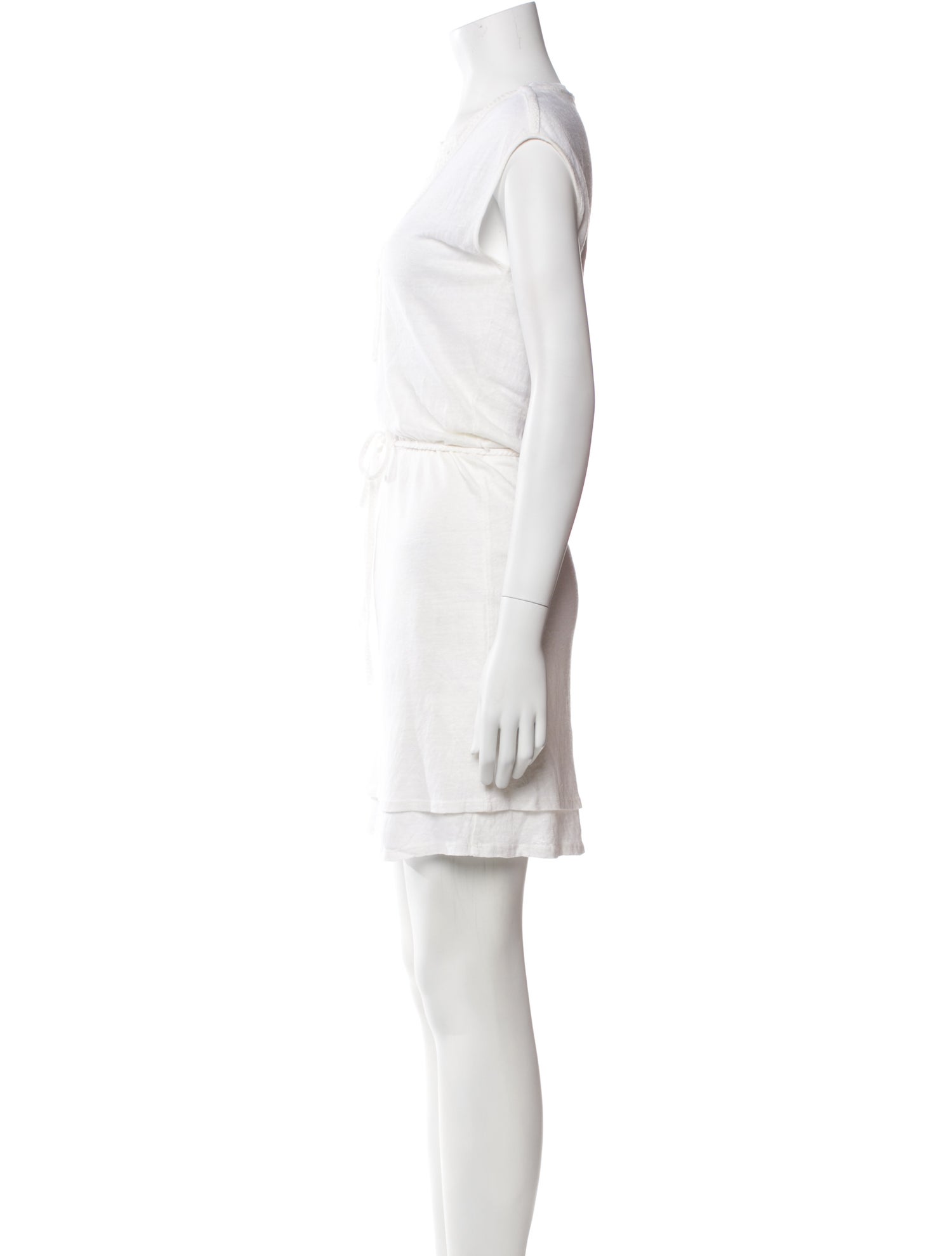 Maje Linen Mini Dress