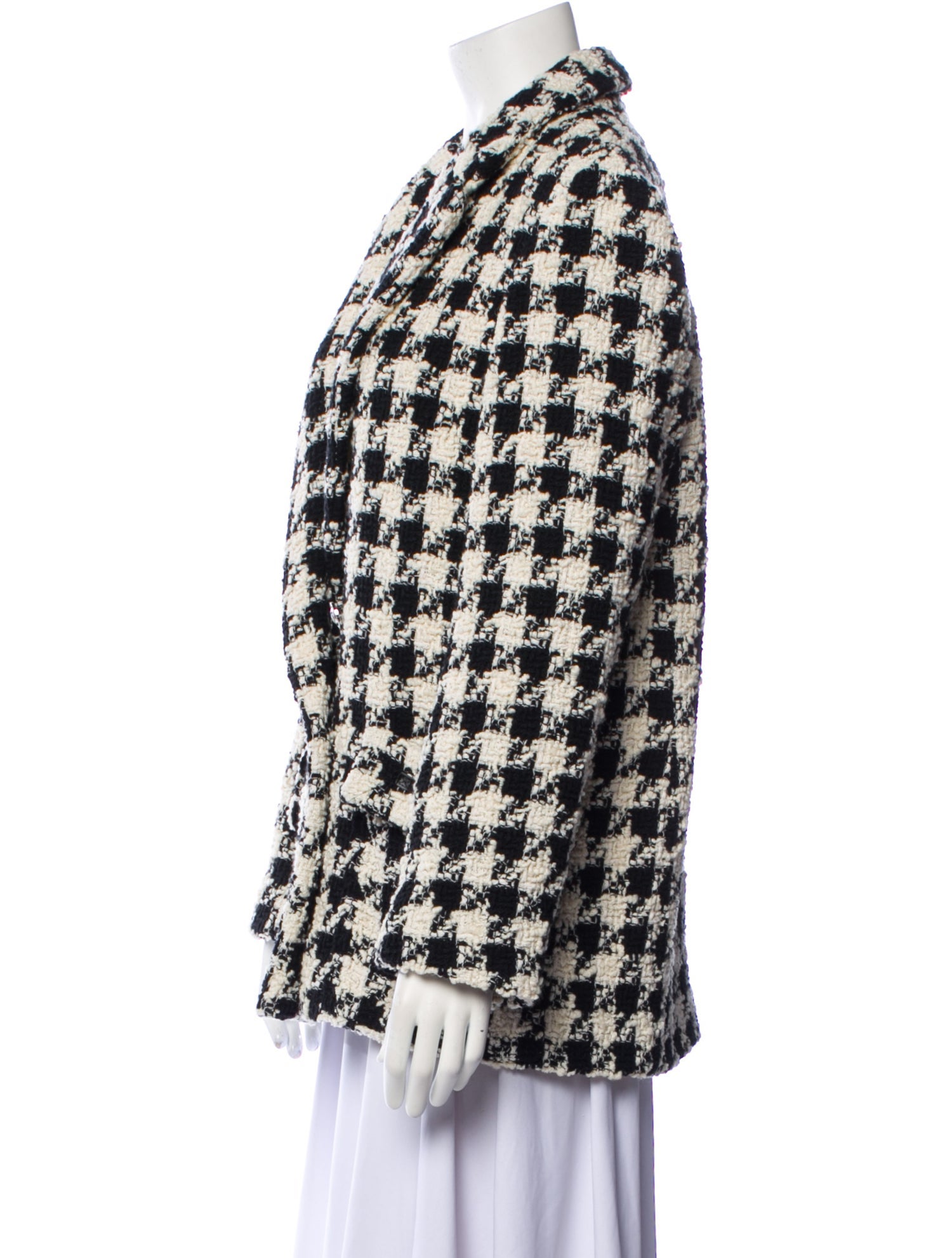 Maje Plaid Print Blazer w/ Tags