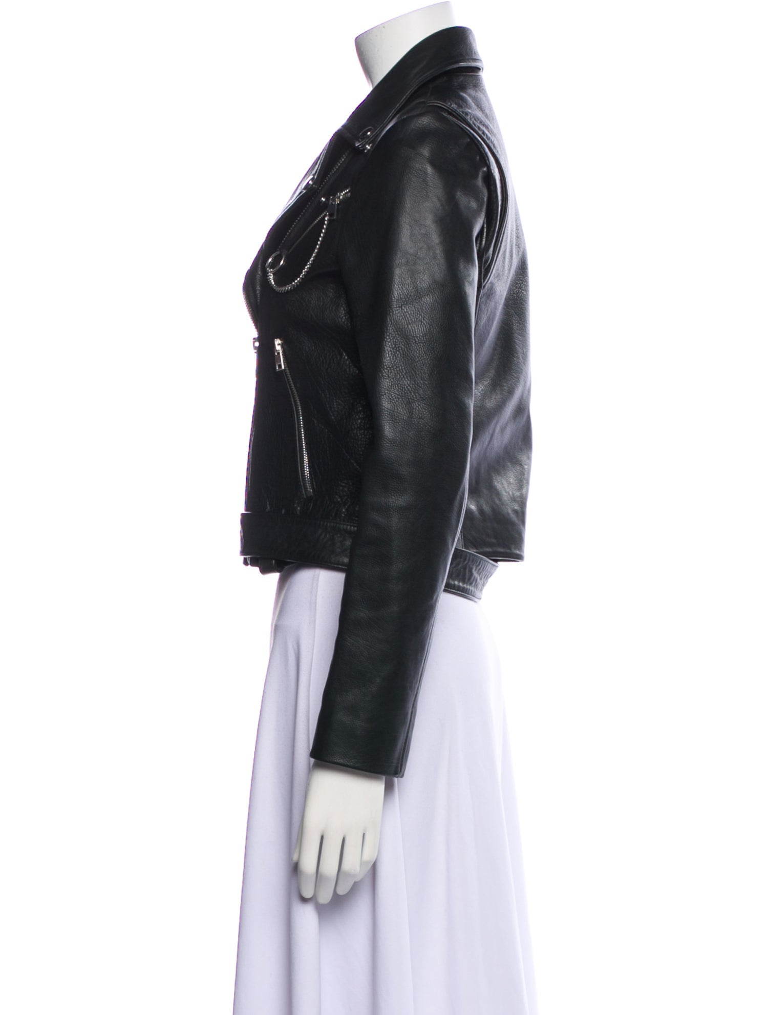 Maje Leather Biker Jacket