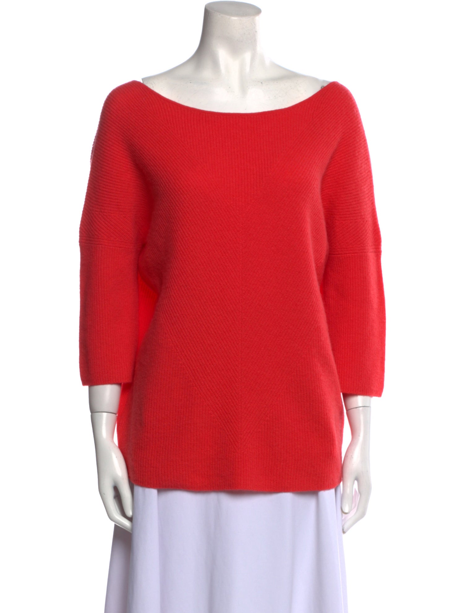 Maje Cashmere Bateau Neckline Sweater
