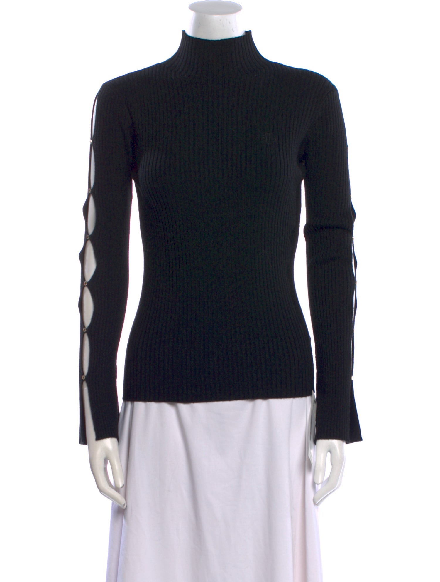 Maje Mock Neck Sweater