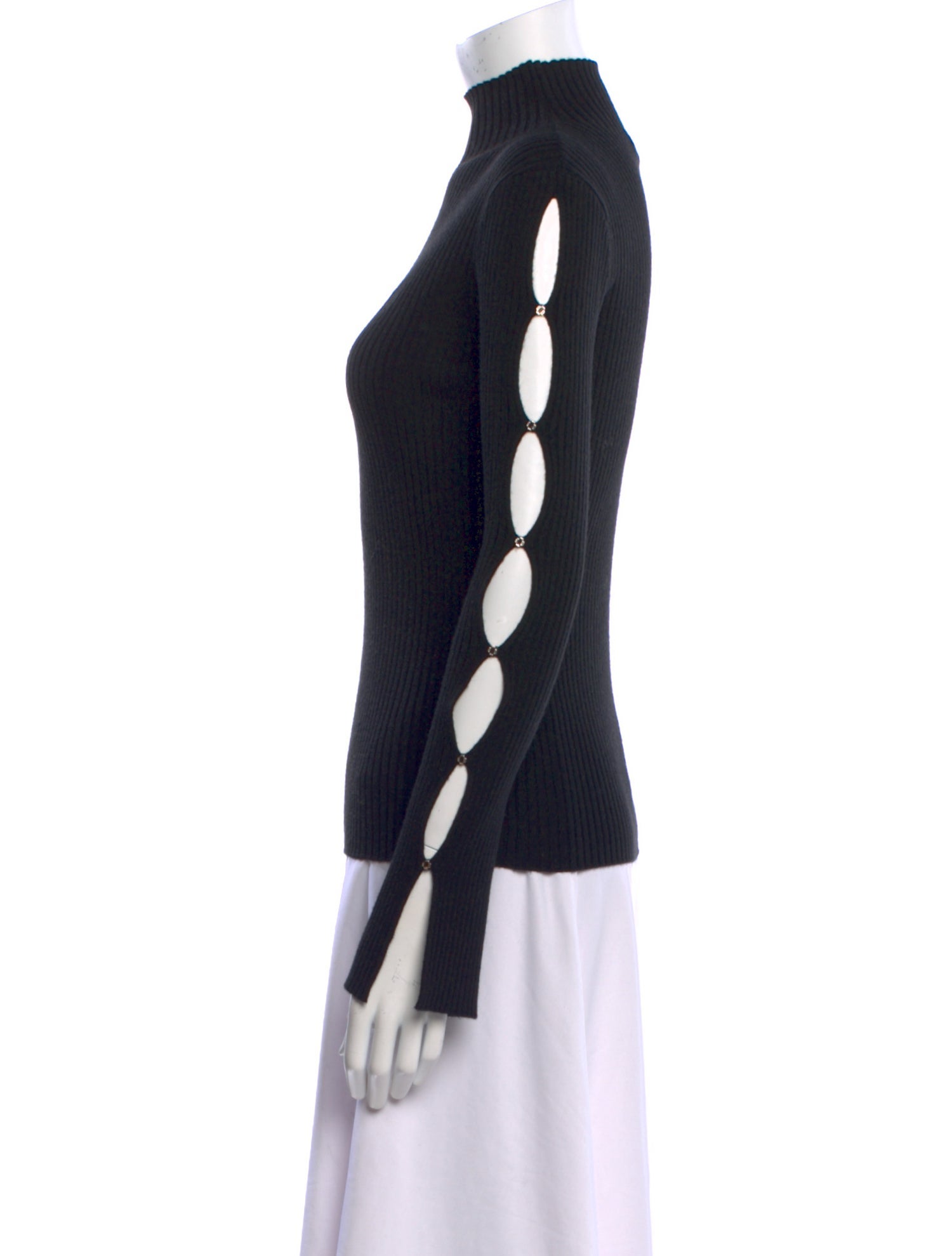 Maje Mock Neck Sweater