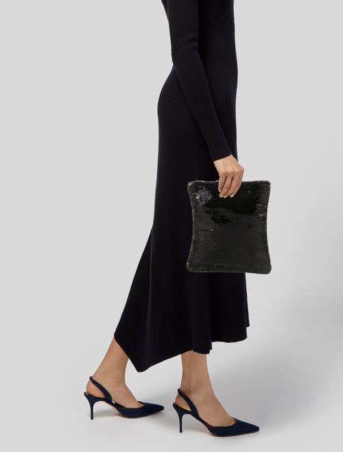 Maje Sequins Messenger Bag