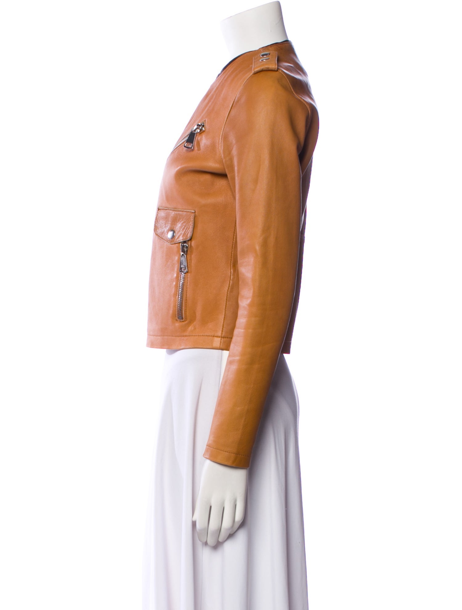Maje Leather Biker Jacket