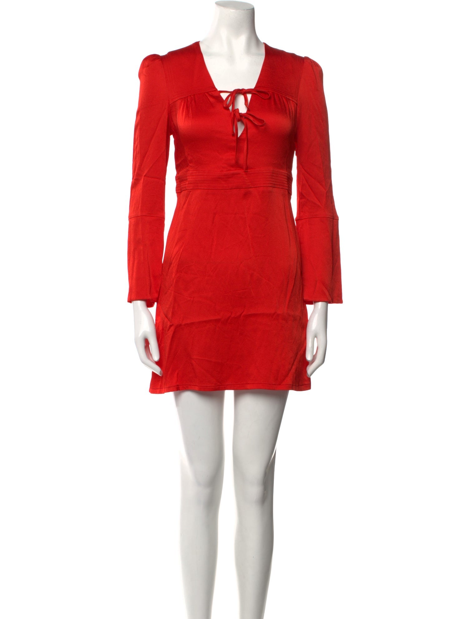 Maje Square Neckline Mini Dress