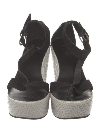 Maje Suede Espadrilles