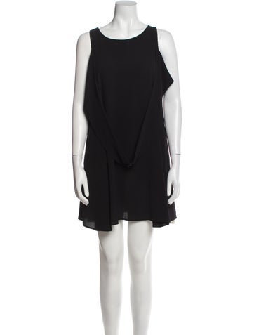 Maje Dresses Scoop Neck Mini Dress S