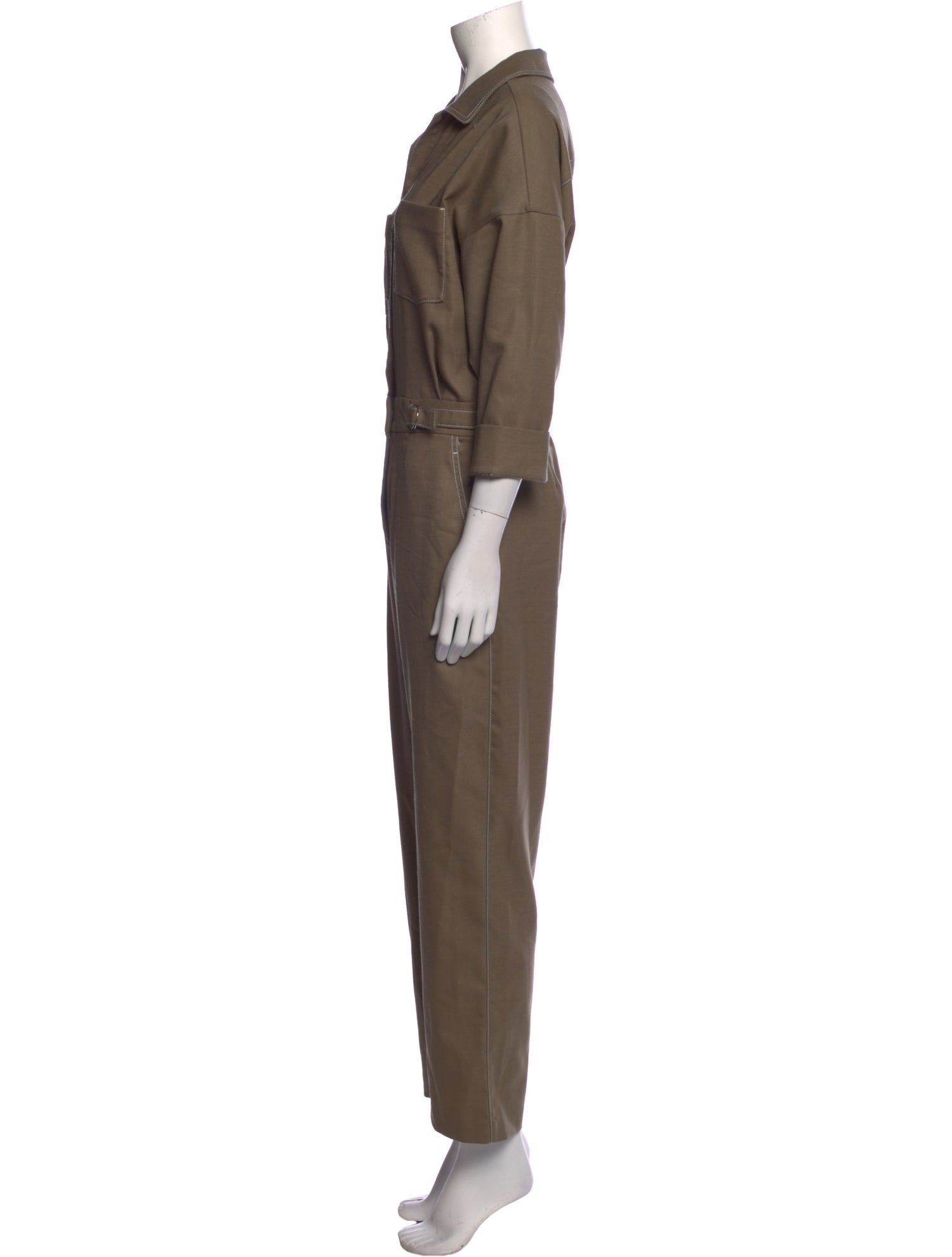 Maje V-Neck Jumpsuit