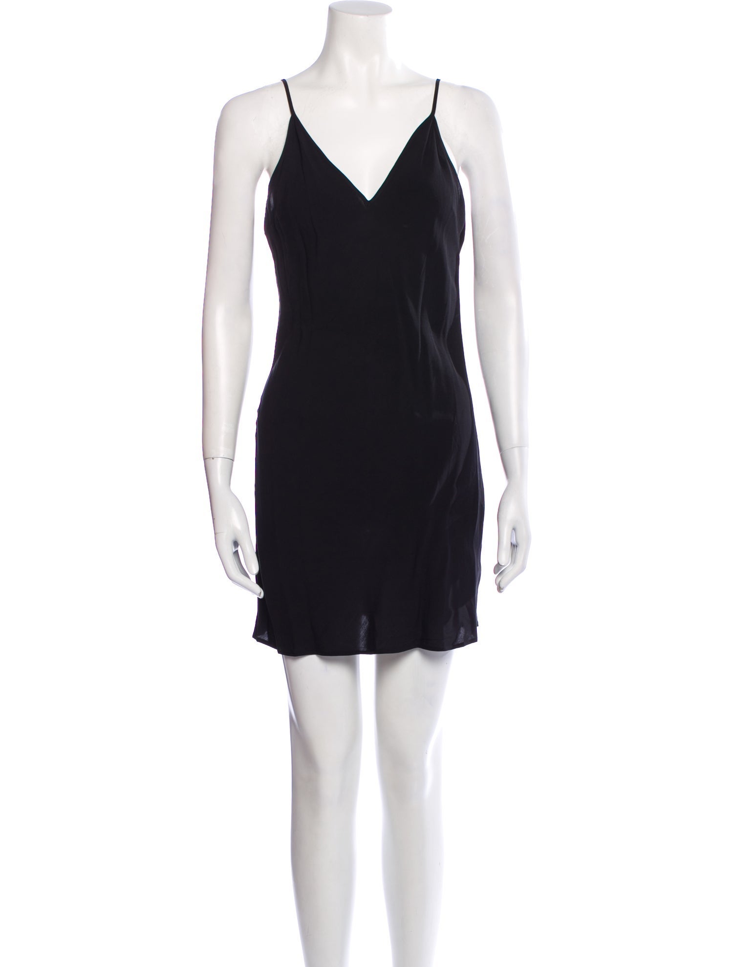 Maje V-Neck Mini Dress