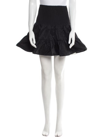 Maje Ruffle Embellishment Mini Skirt