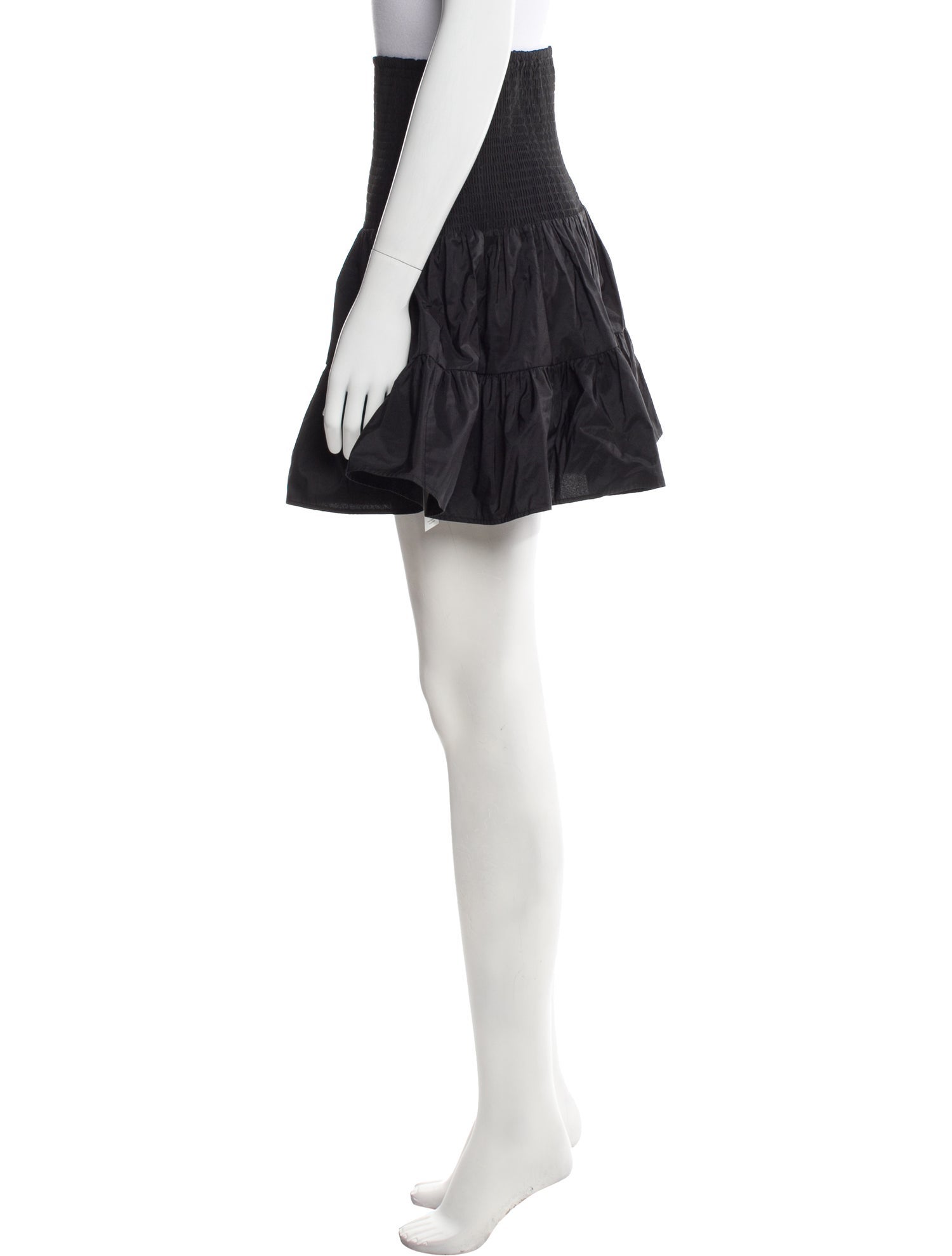 Maje Ruffle Embellishment Mini Skirt