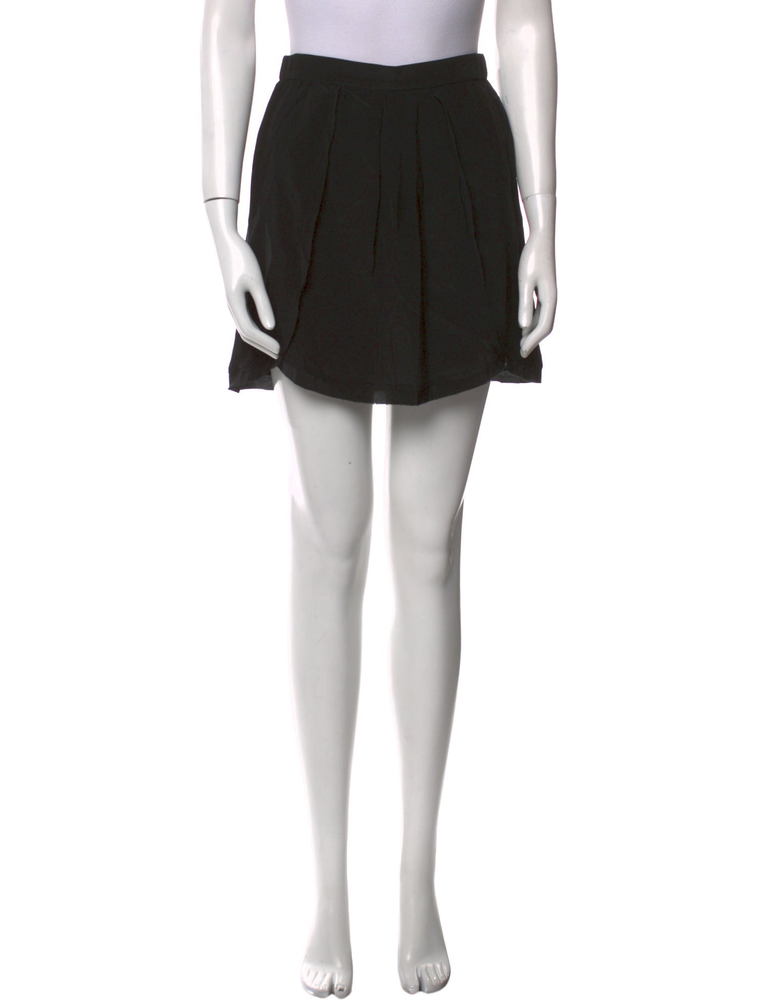 Maje Silk Mini Skirt