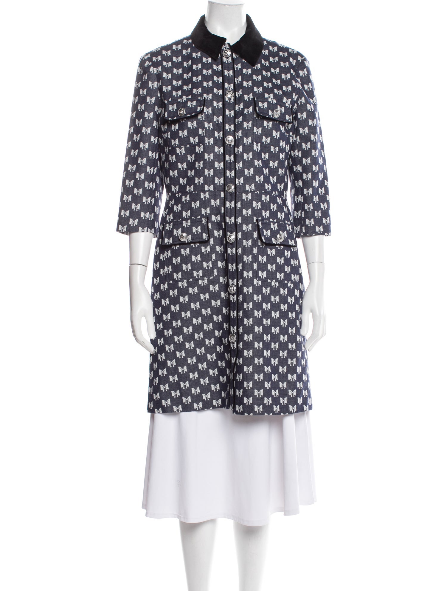 Maje Printed Coat