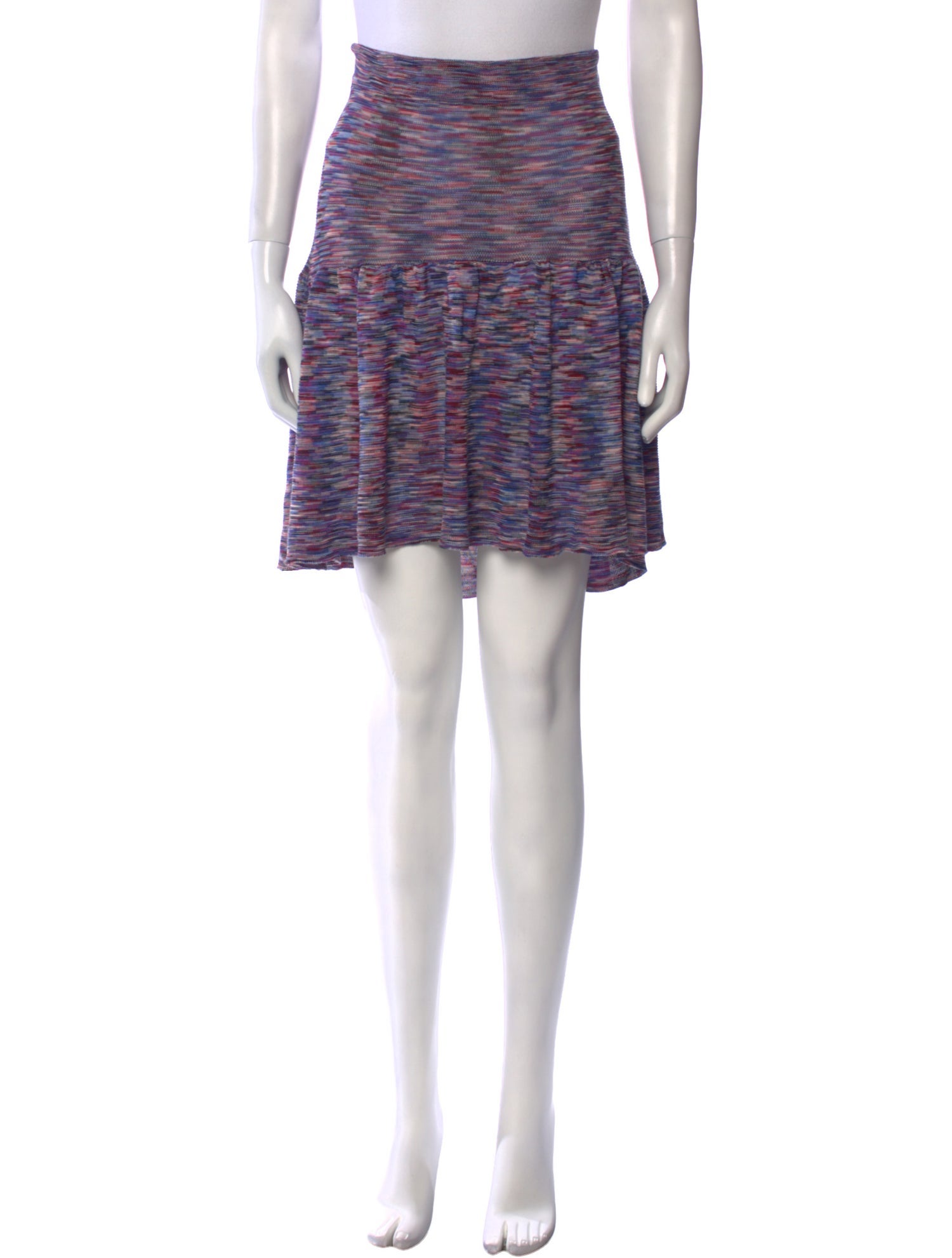 Maje Striped Knee-Length Skirt