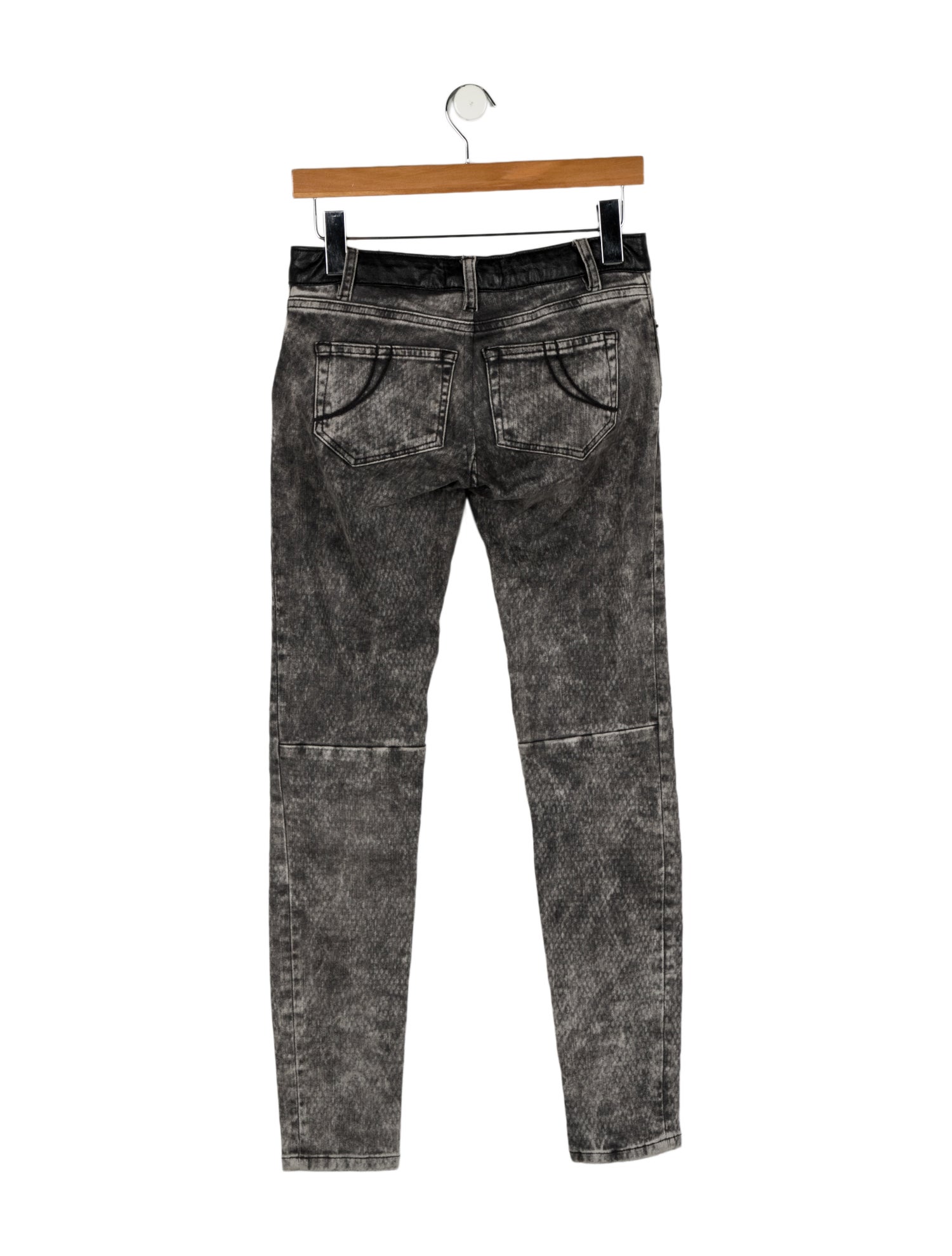 Maje Low-Rise Skinny Leg Jeans