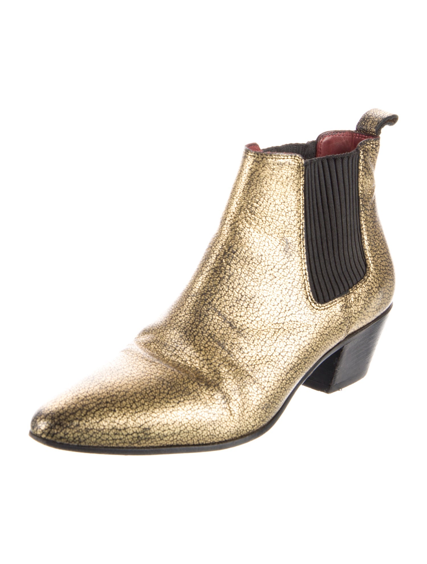 Maje Leather Chelsea Boots