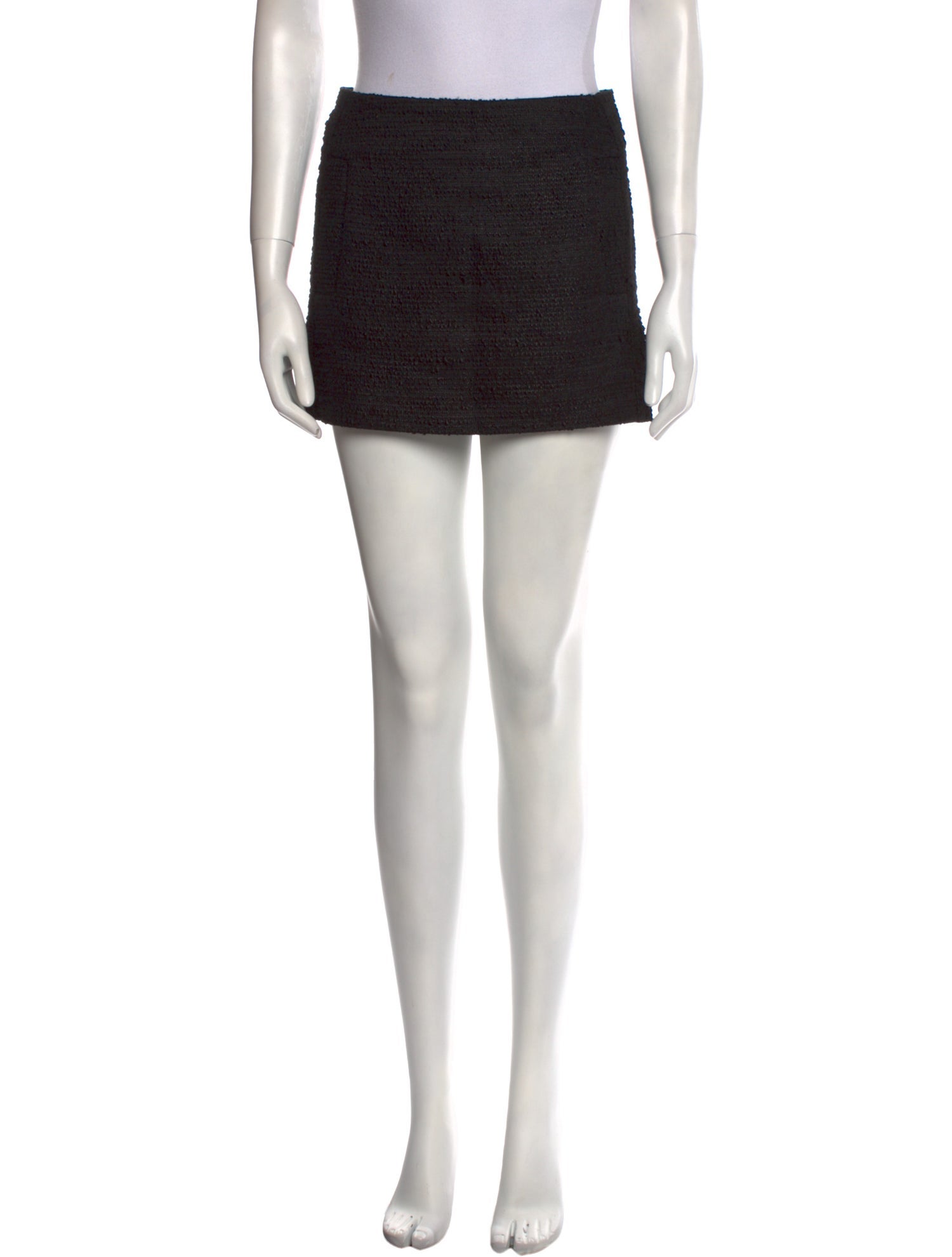 Maje Wool Mini Skirt