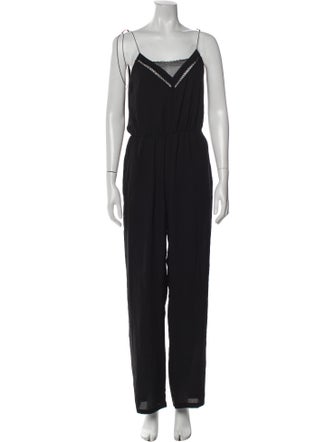 Maje Square Neckline Jumpsuit