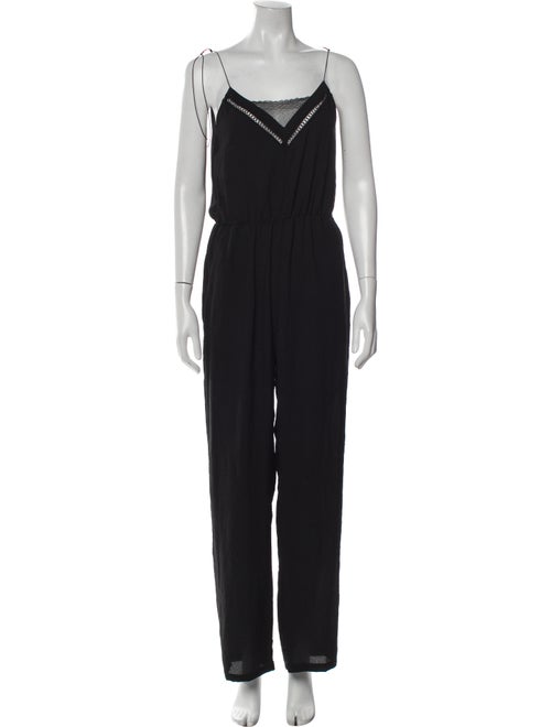 Maje Square Neckline Jumpsuit
