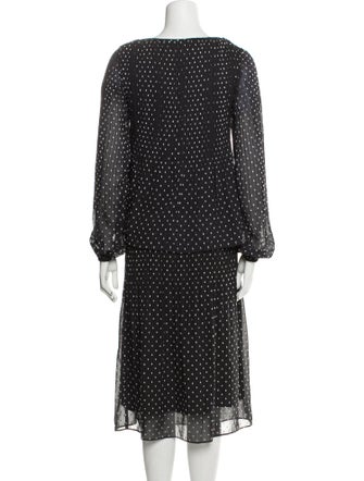 Maje Polka Dot Print Skirt Set