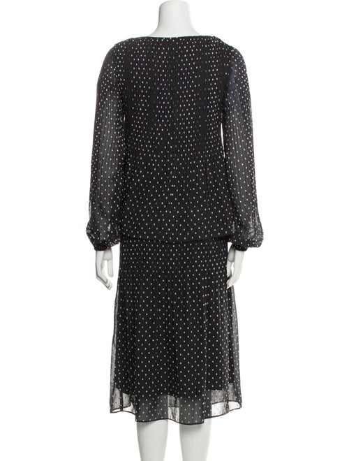 Maje Polka Dot Print Skirt Set