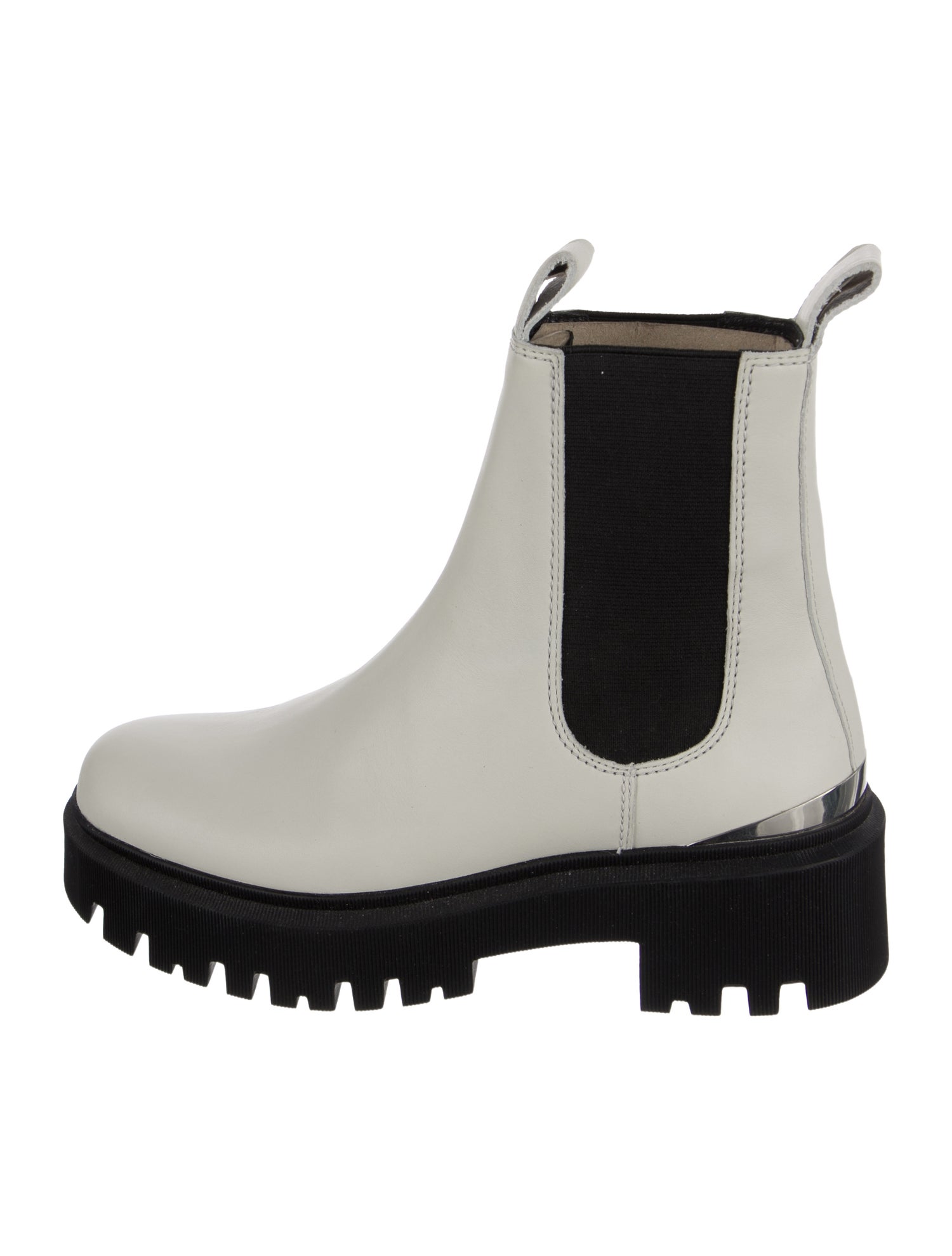 Maje Leather Chelsea Boots