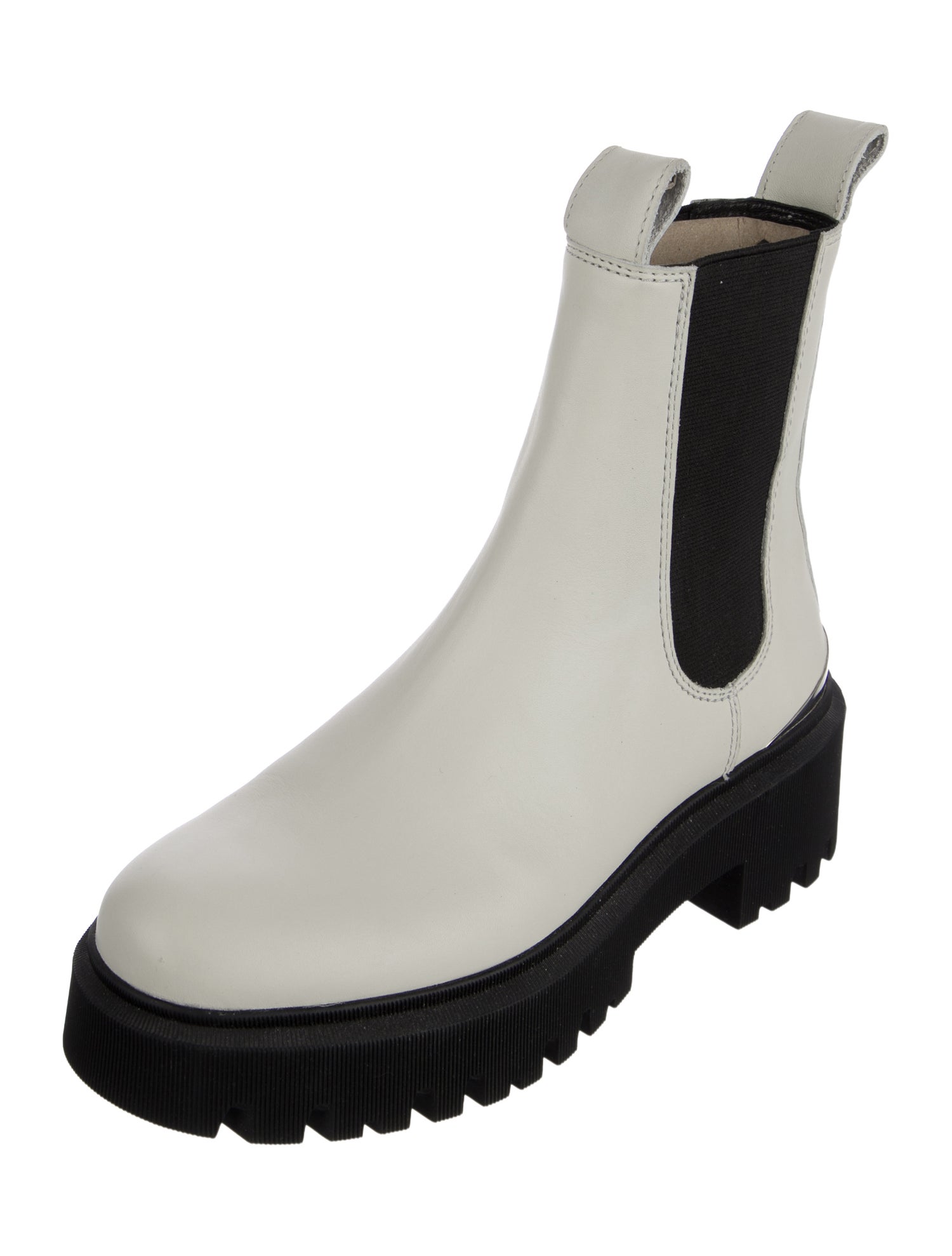 Maje Leather Chelsea Boots