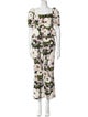 Maje Floral Print Pant Set