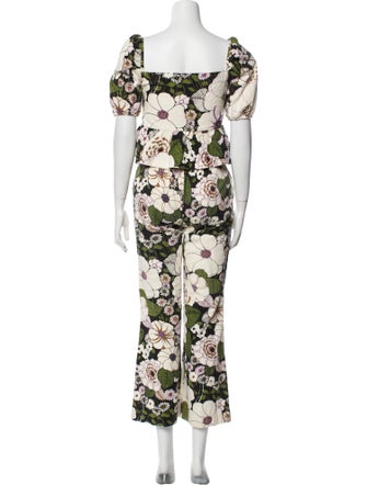 Maje Floral Print Pant Set