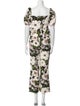 Maje Floral Print Pant Set