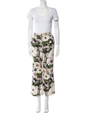 Maje Floral Print Pant Set