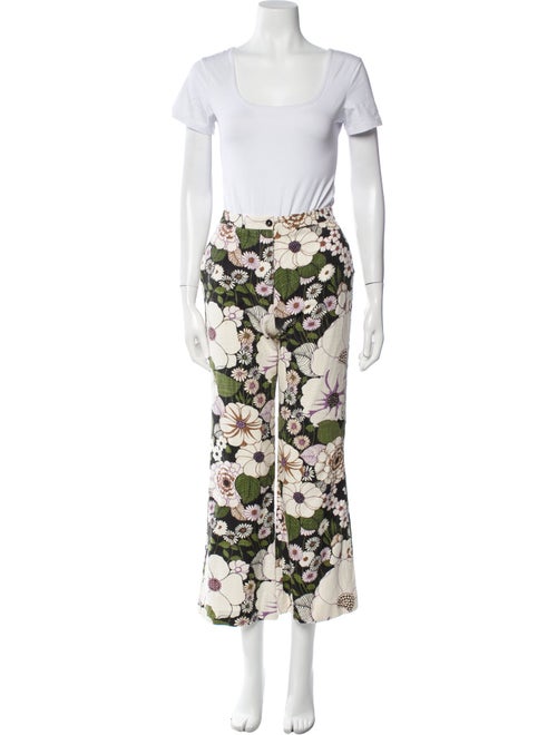 Maje Floral Print Pant Set