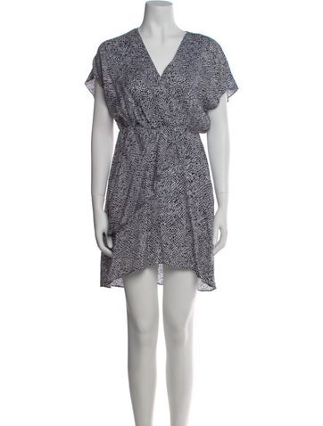 Maje Dresses Printed Mini Dress S