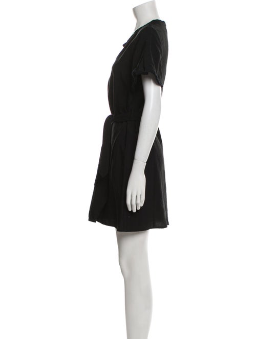 Maje Crew Neck Mini Dress