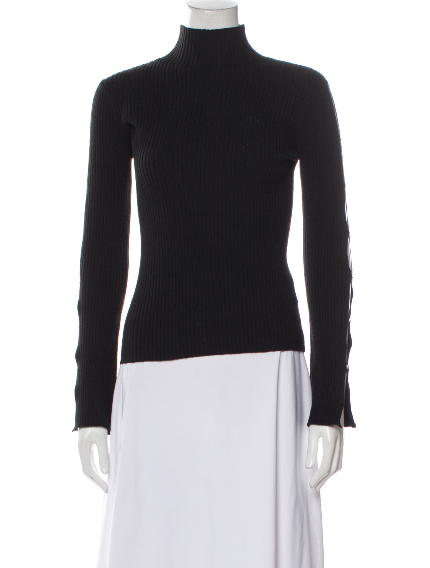 Maje Mock Neck Sweater