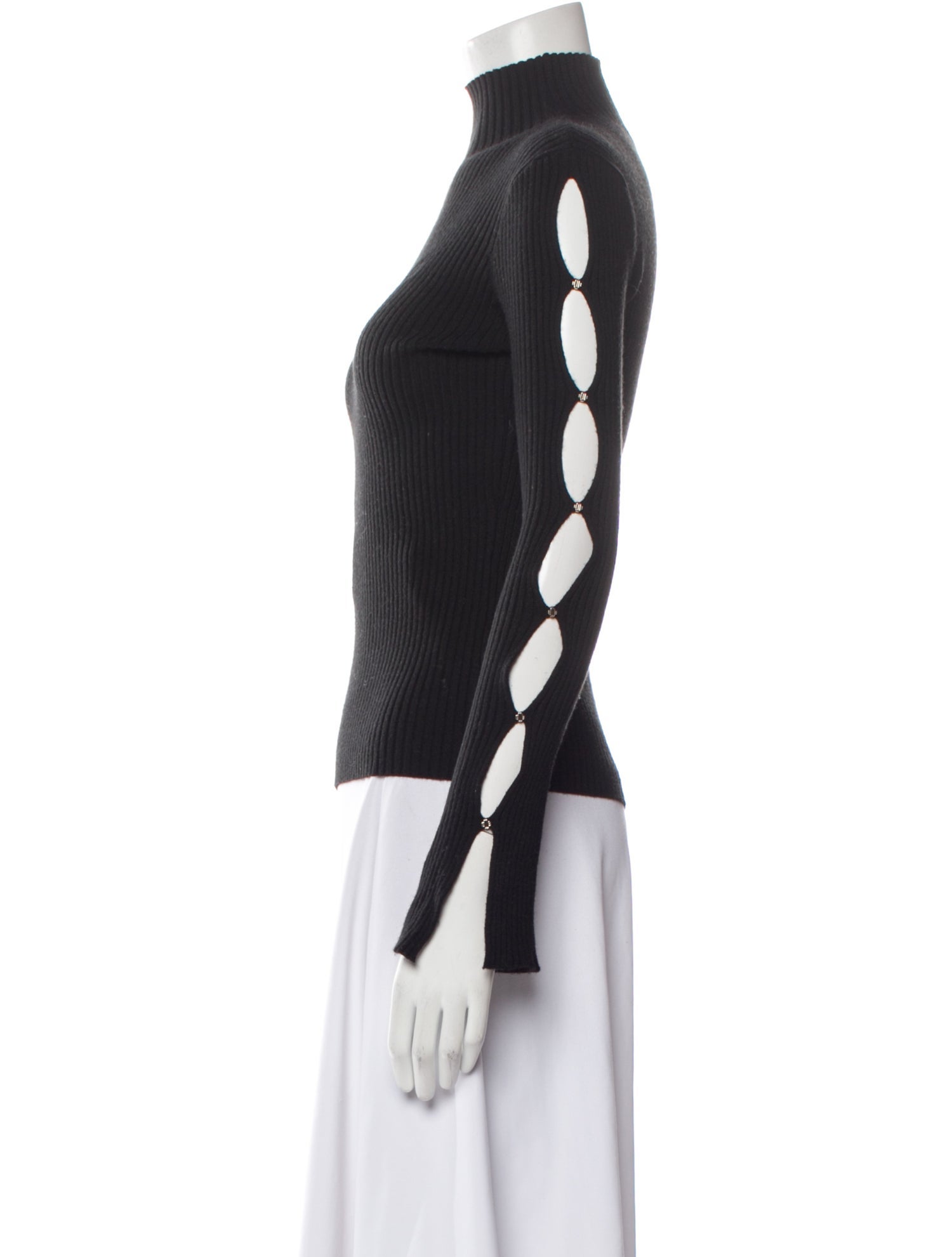 Maje Mock Neck Sweater