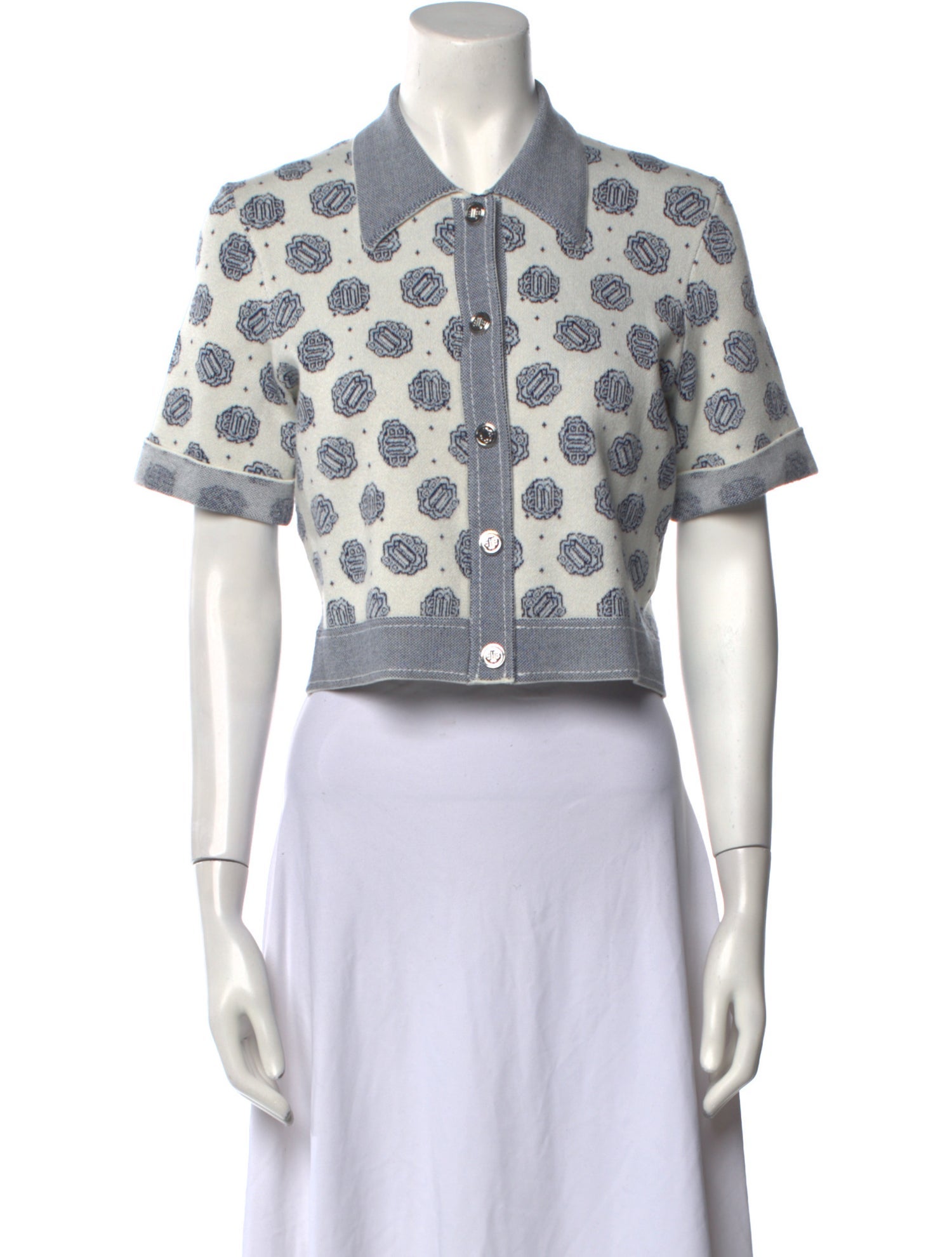 Maje Printed Sweater