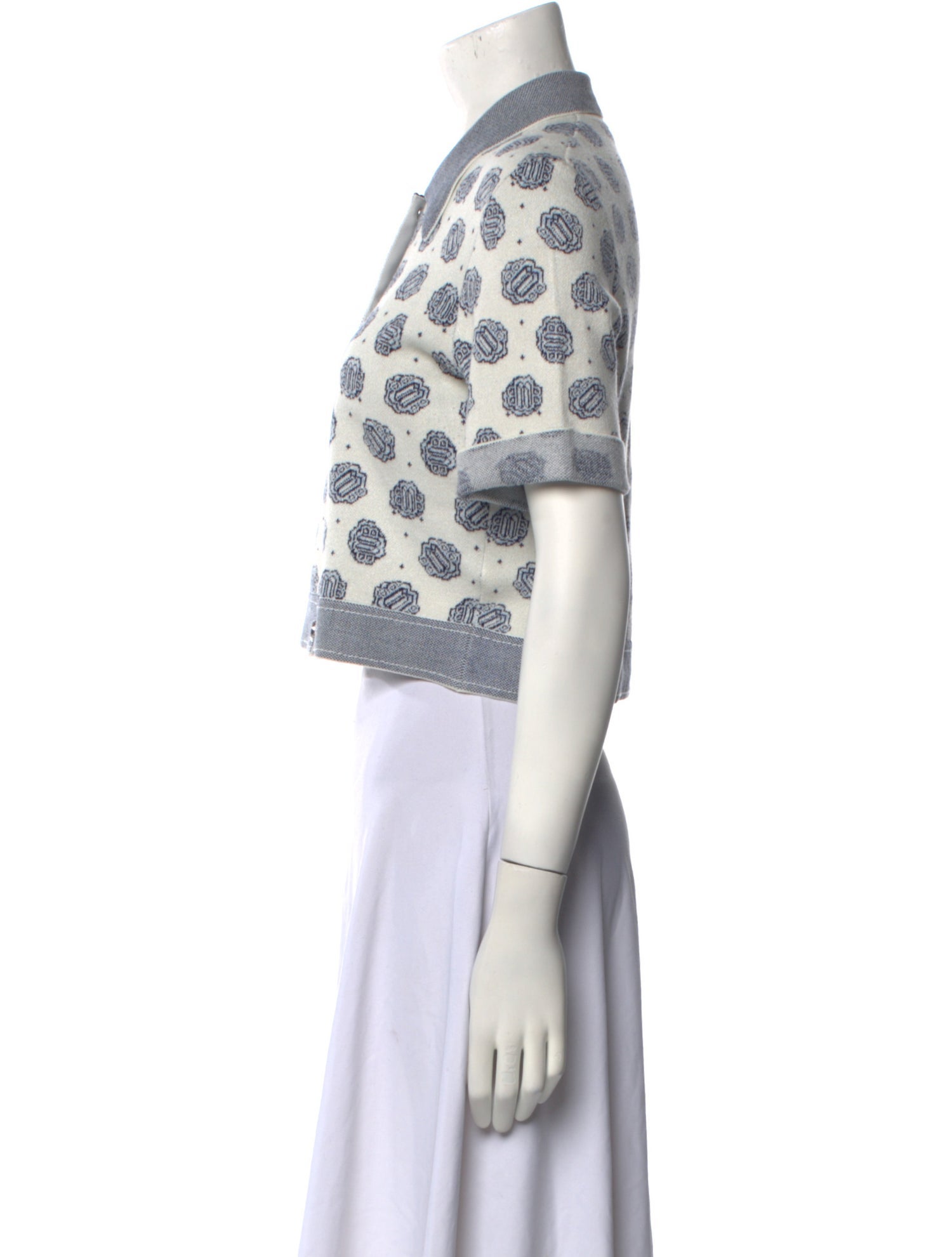 Maje Printed Sweater