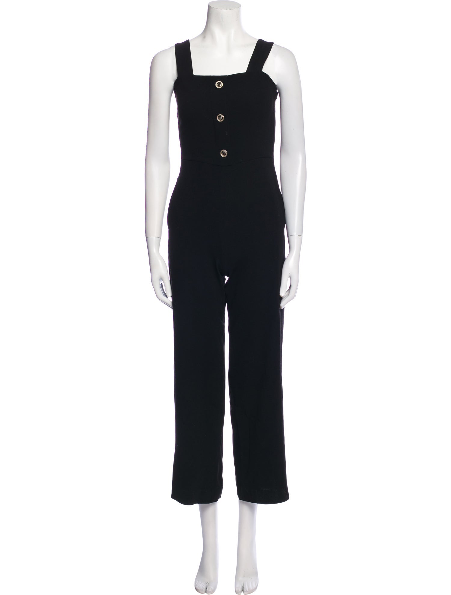 Maje Square Neckline Jumpsuit