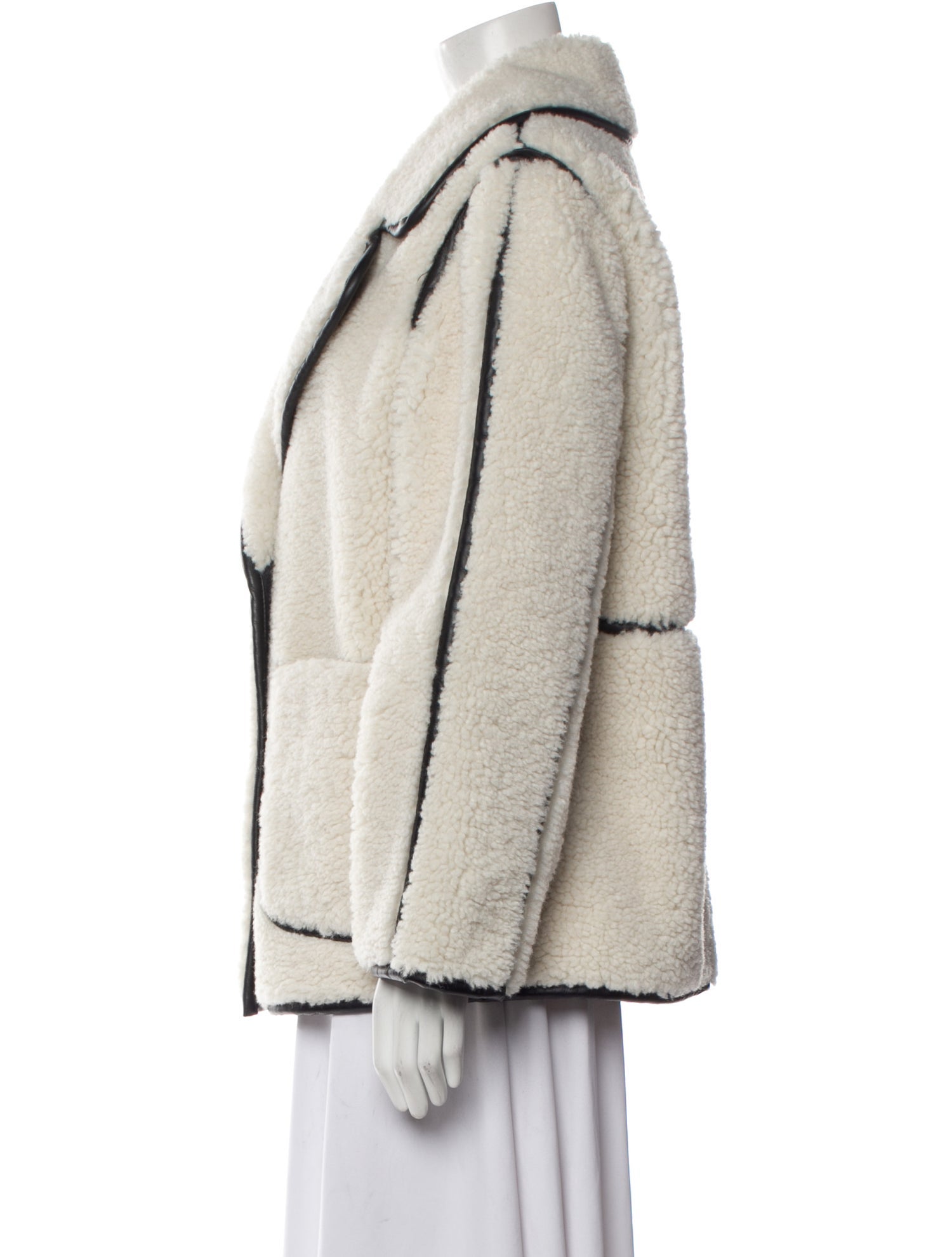 Maje Faux Shearling Coat