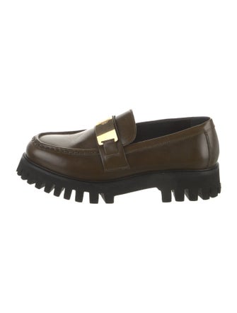 Maje Leather Loafers